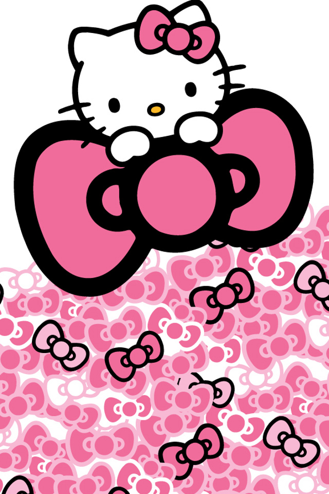 Hello Kitty Mobile Wallpaper - Hello Kitty Hd Iphone , HD Wallpaper & Backgrounds