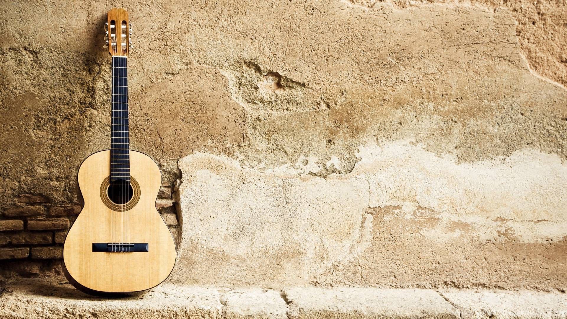 Guitar Wallpaper - Acoustic Guitar Wallpaper High Resolution , HD Wallpaper & Backgrounds