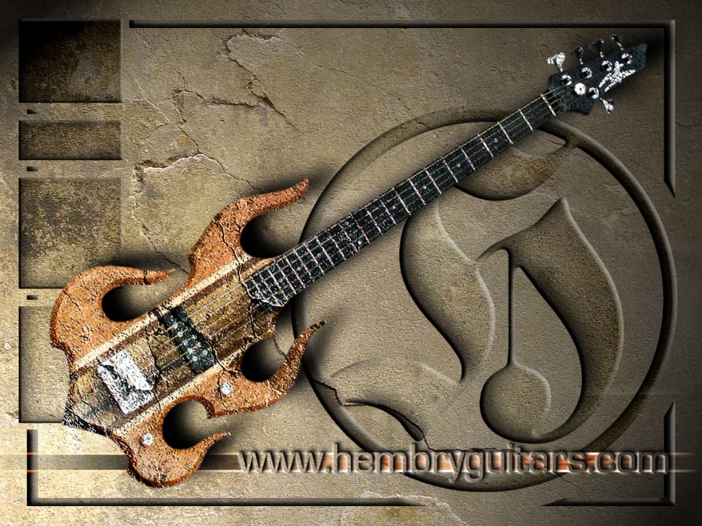 Guitar Wallpaper Wall - Bass Guitar , HD Wallpaper & Backgrounds