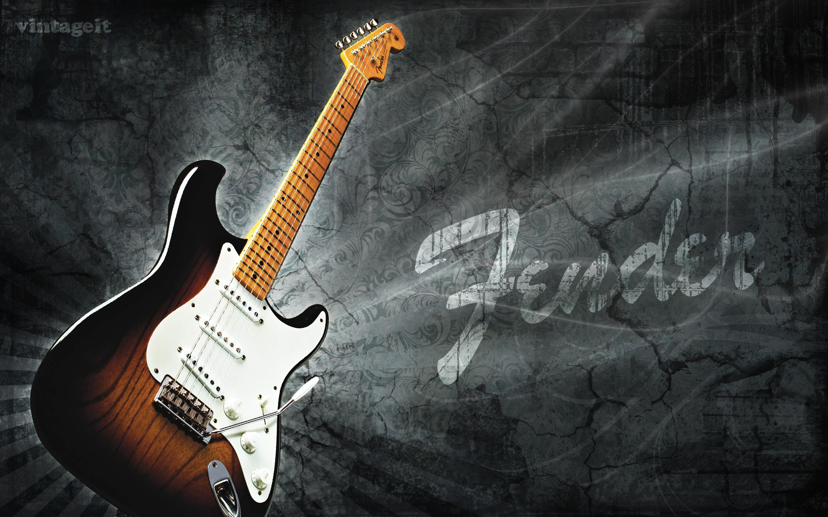 Fender Stratocaster Wallpaper - Fender Stratocaster , HD Wallpaper & Backgrounds