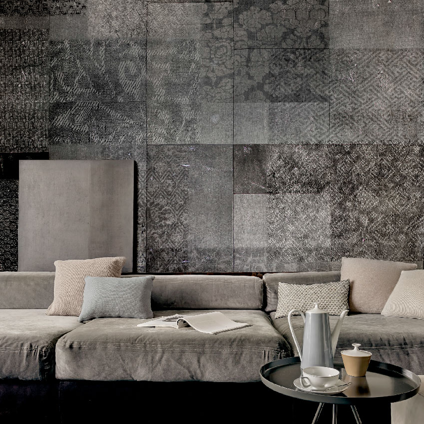 'ensemble' Wallpaper By Lorenzo De Grandis, £100 Per - Concrete Look Wallpaper Uk , HD Wallpaper & Backgrounds