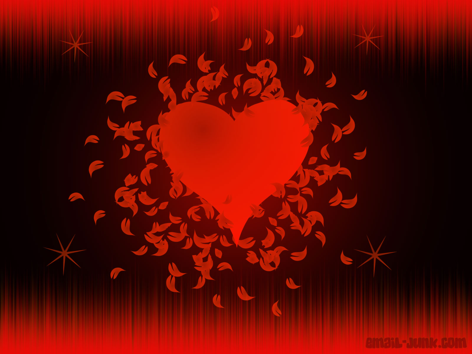 Love Day Wallpaper - Valentine Day Hearts , HD Wallpaper & Backgrounds