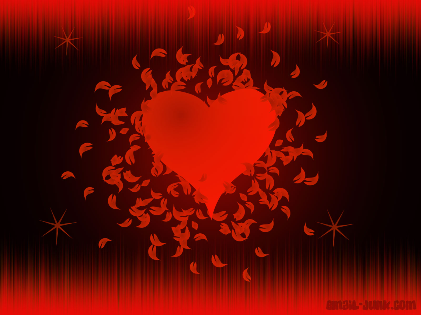 Love Day Wallpaper - Valentine Day Hearts , HD Wallpaper & Backgrounds