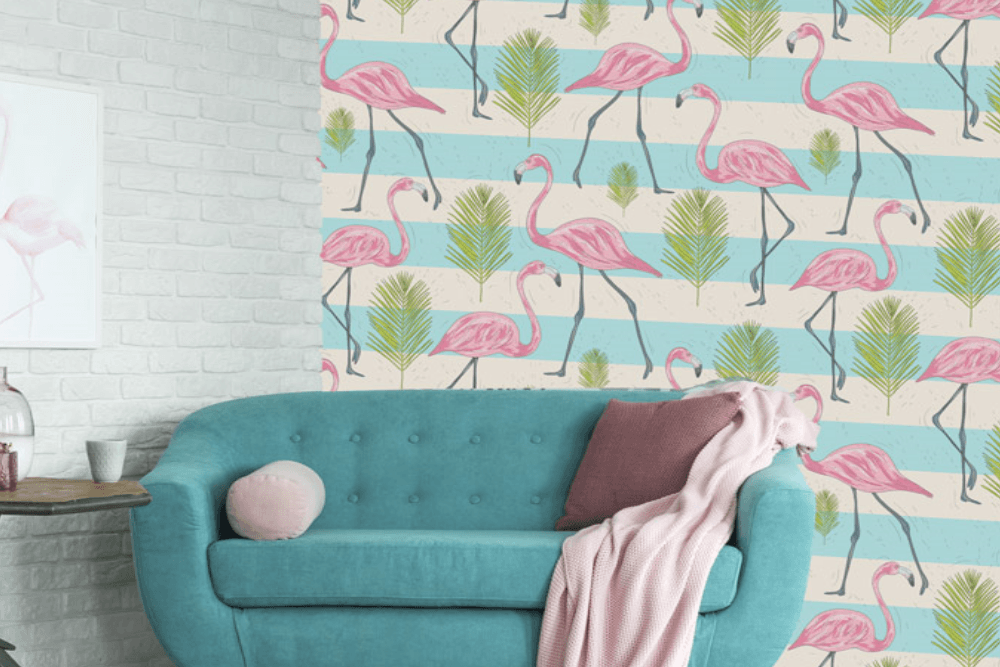 Printed Wallpaper, Custom Doesn't Have To Be Costly - Sticker , HD Wallpaper & Backgrounds
