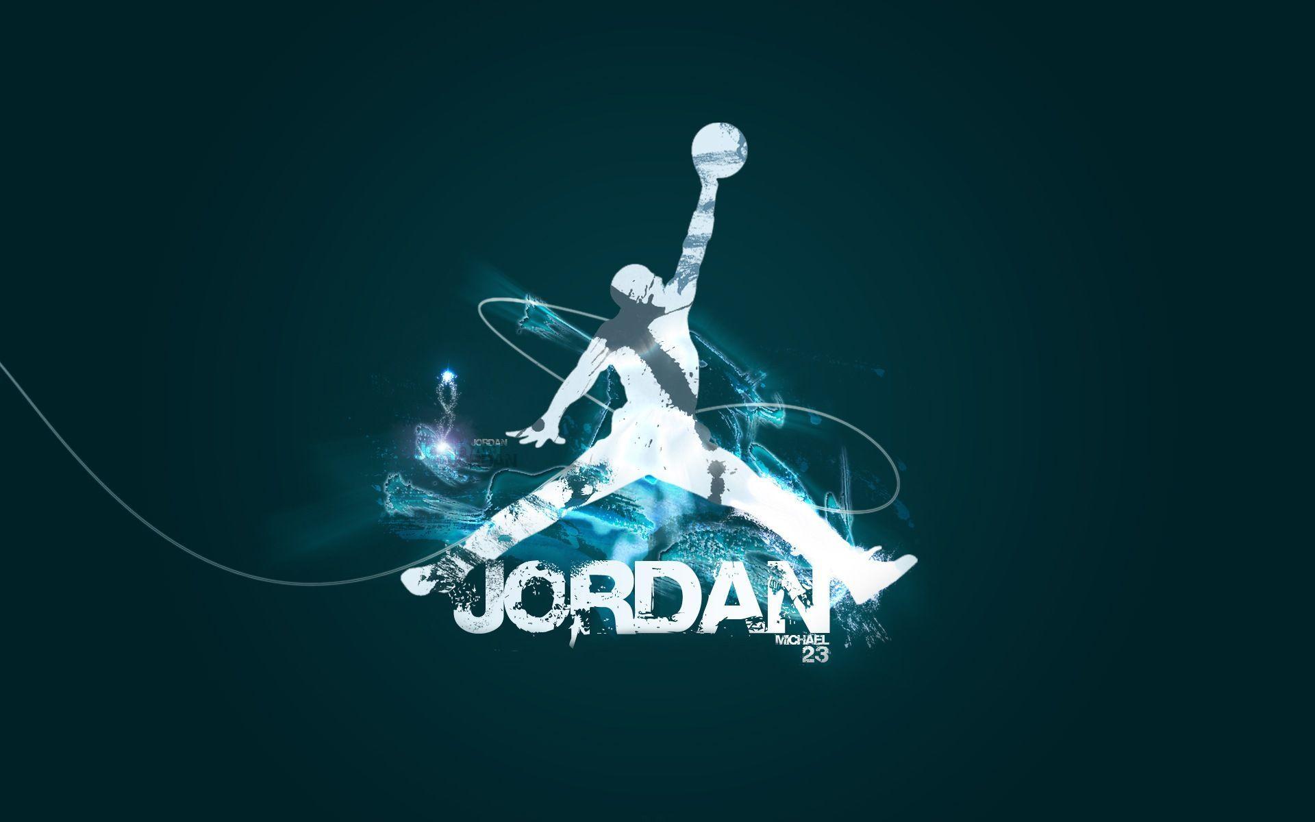 Air Jordan Desktop Wallpaper - Cool Air Jordan Logo , HD Wallpaper & Backgrounds