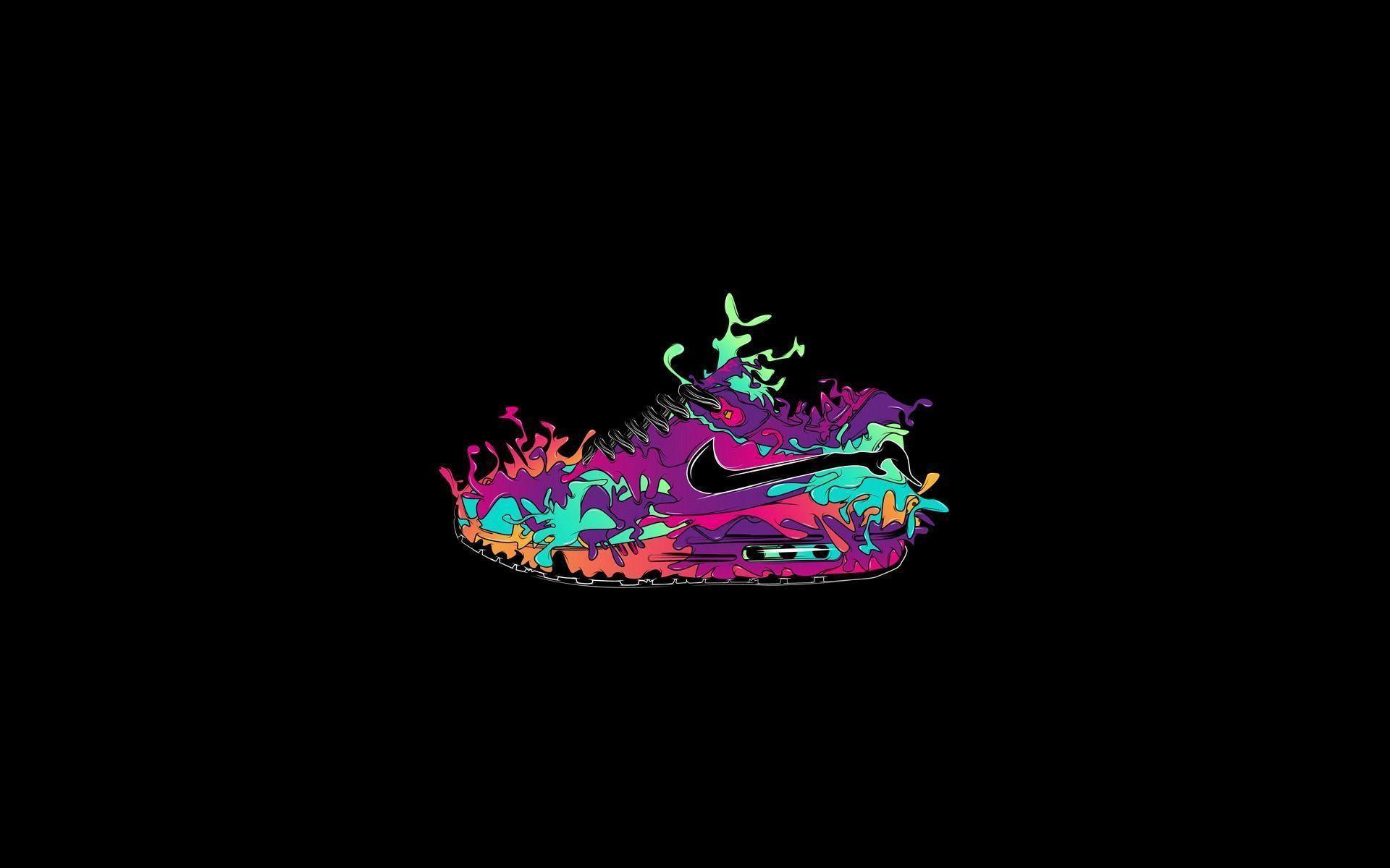 Mininalism, Nike, Creative Design, Wallpaper Hd, Poster - Nike Air Max Hd , HD Wallpaper & Backgrounds