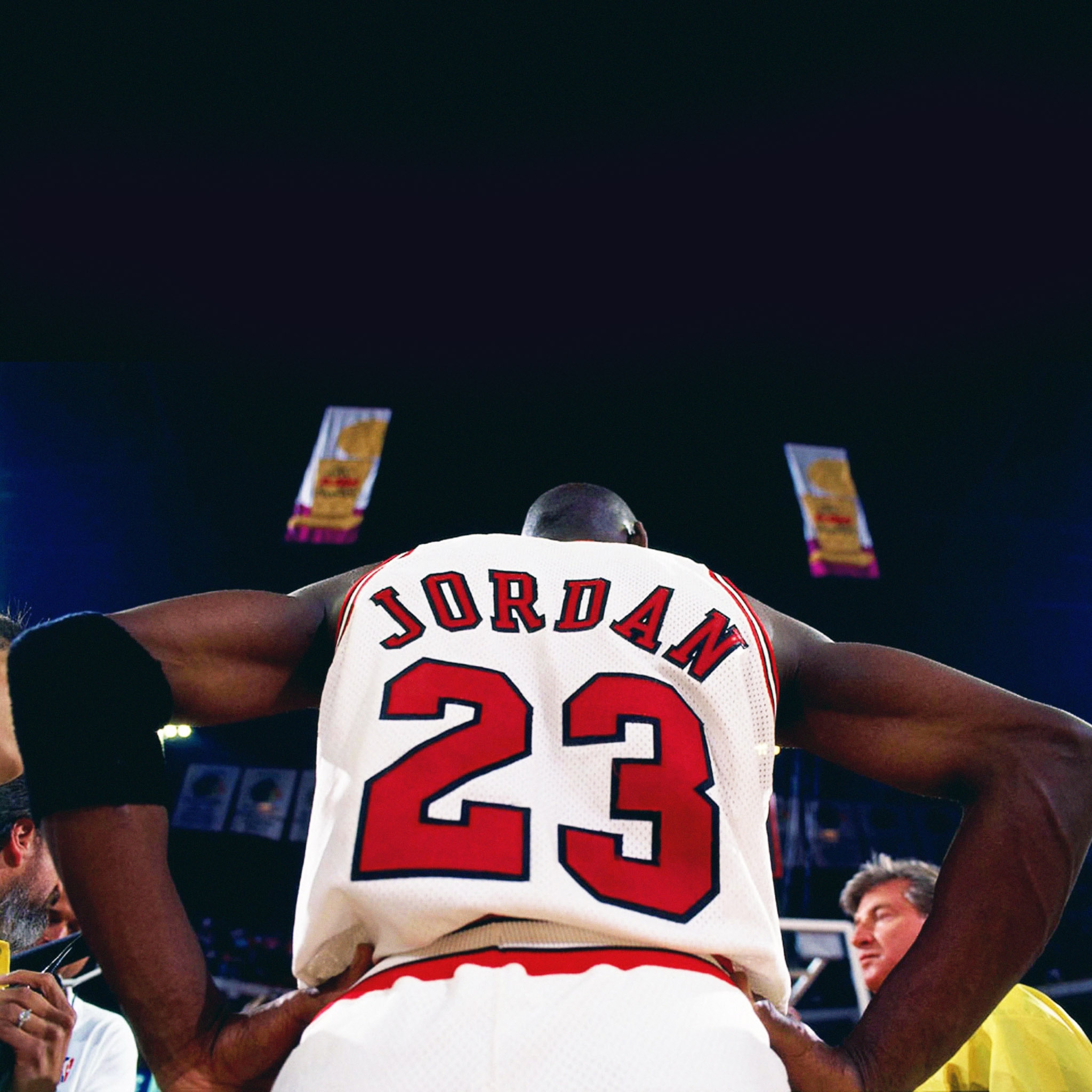 Jordan - Michael Jordan Back Turned , HD Wallpaper & Backgrounds