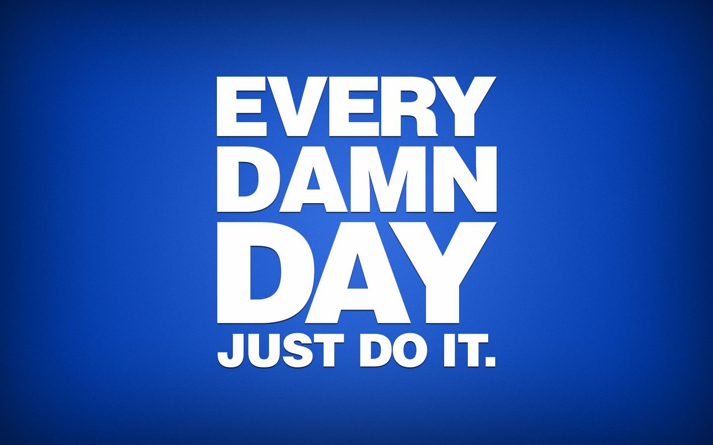 Just Do It Wallpaper Hd On Genchi - Nike Just Do It Blue , HD Wallpaper & Backgrounds