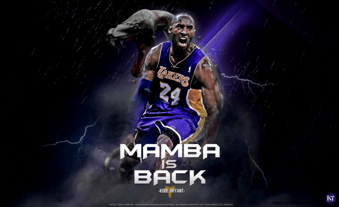 Kobe Bryant Wallpaper Hd - Kobe Wallpaper Black Mamba , HD Wallpaper & Backgrounds