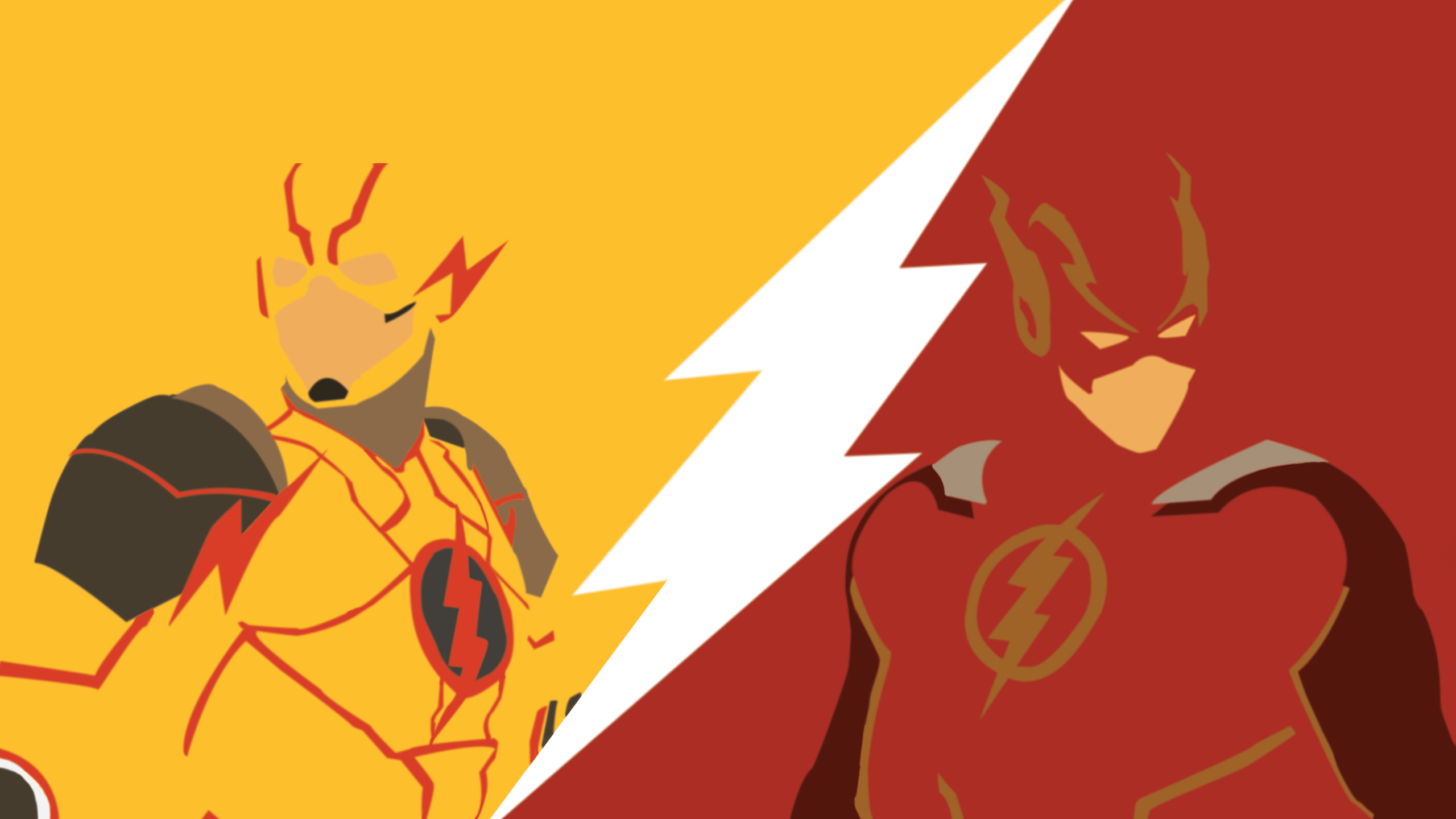 Flash And Reverse Flash , HD Wallpaper & Backgrounds