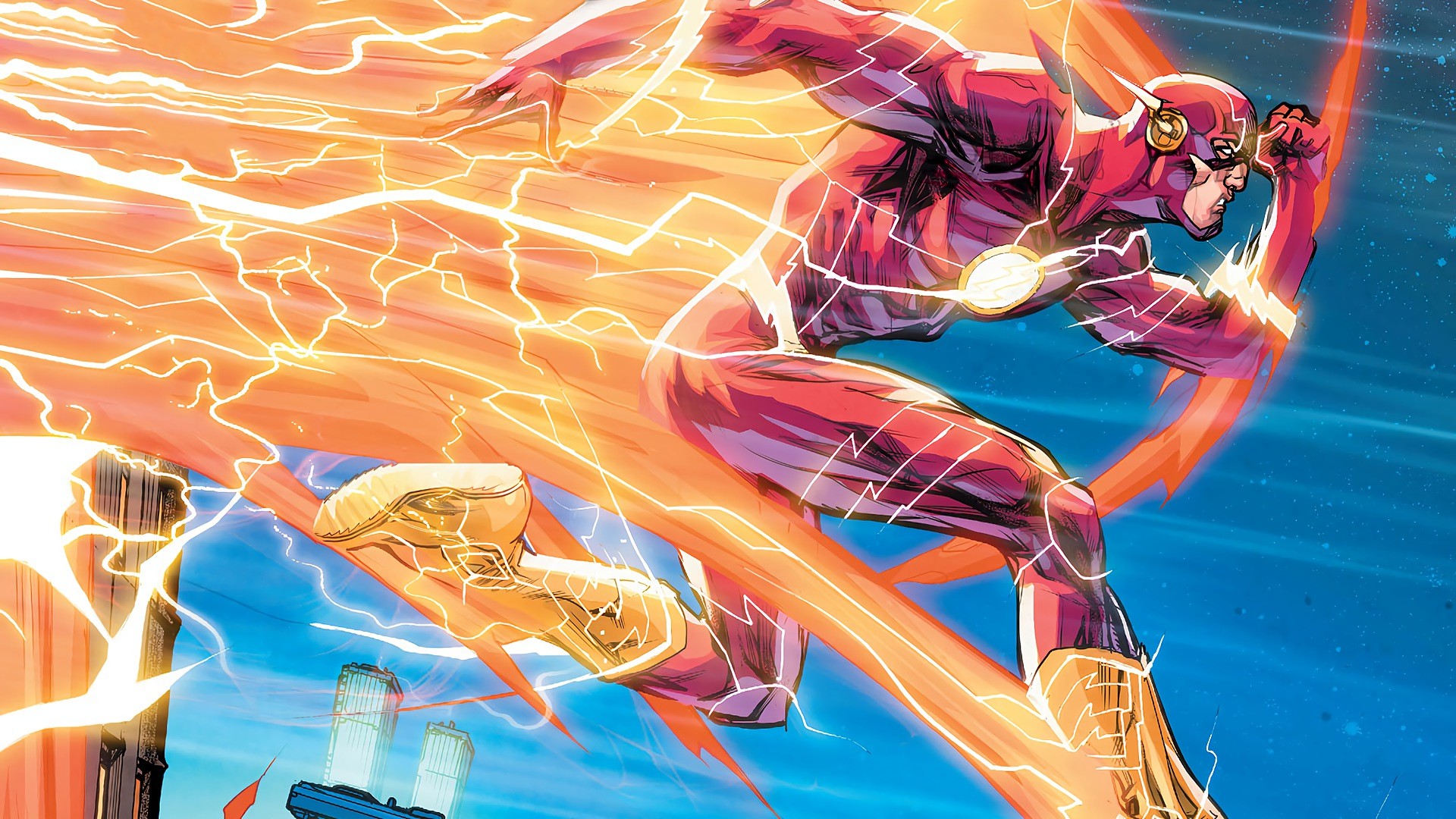 Dc Rebirth The Flash Variant Cover , HD Wallpaper & Backgrounds