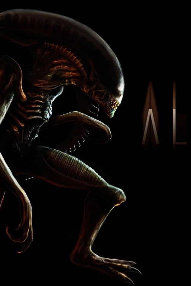 Alien Wallpaper Iphone - Fond D Écran Iphone Alien , HD Wallpaper & Backgrounds