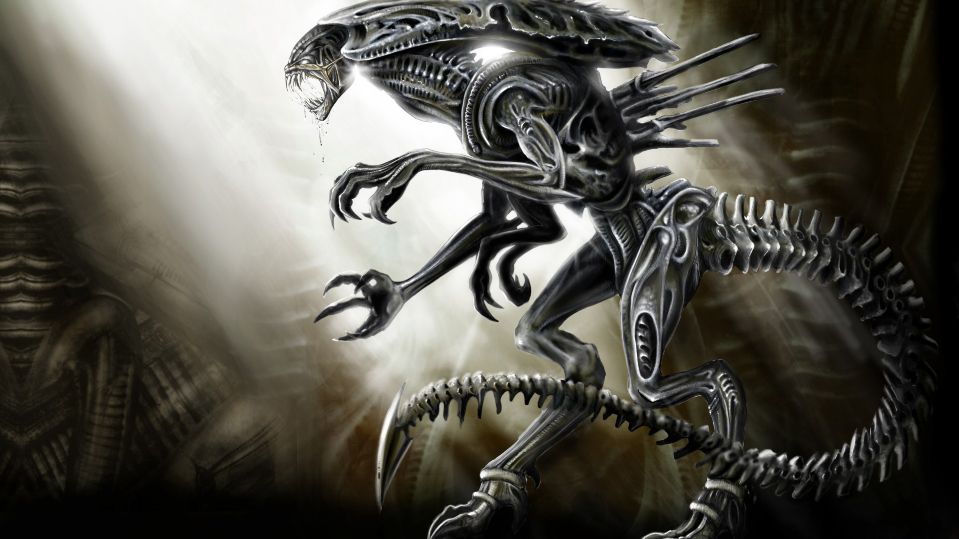 Alien - Sci Fi Alien Hd , HD Wallpaper & Backgrounds