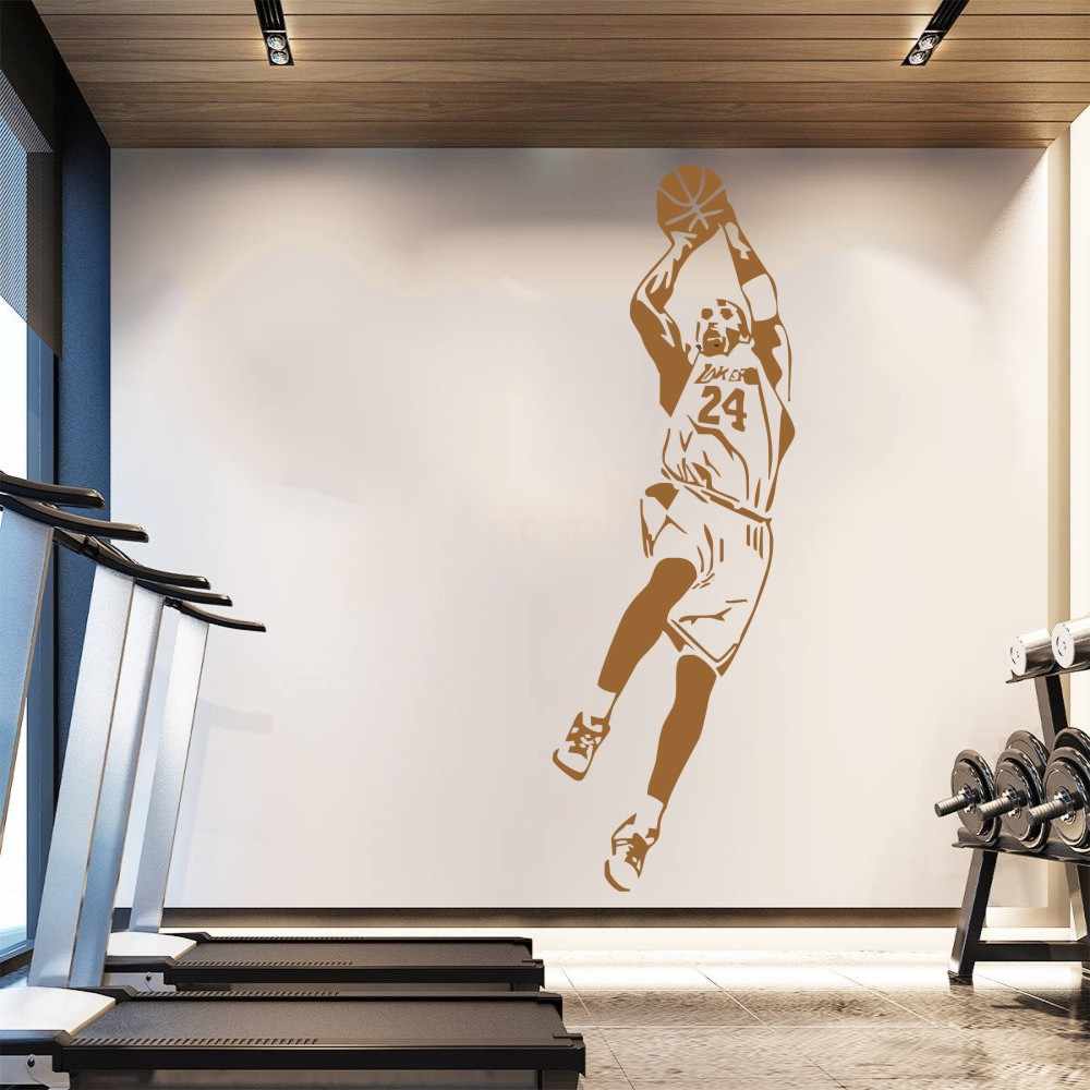 Yoyoyu Nba Kobe Bryant Wallpaper Basketball Player - Vinilos Decorativos Para Gym , HD Wallpaper & Backgrounds