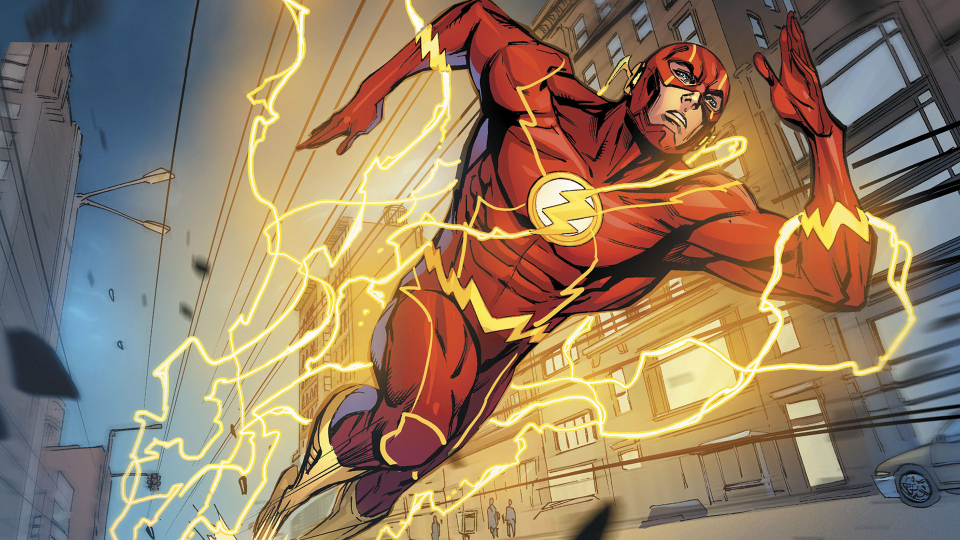 Flash - Flash Comic , HD Wallpaper & Backgrounds
