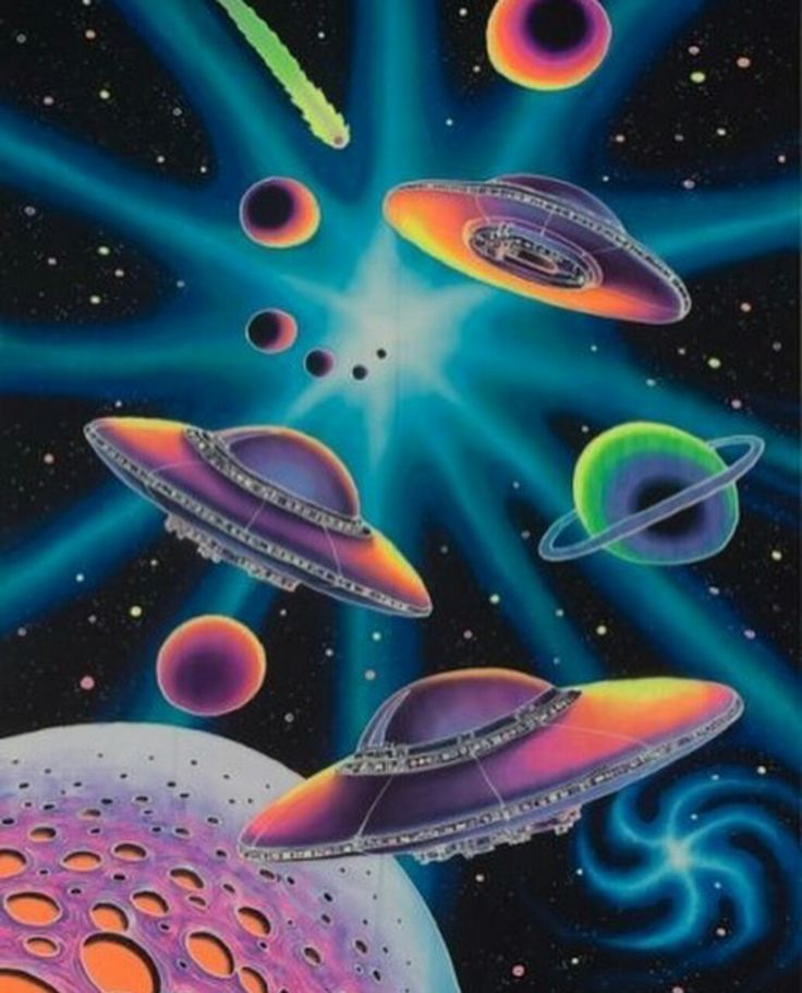 Download - Ufo Trippy , HD Wallpaper & Backgrounds