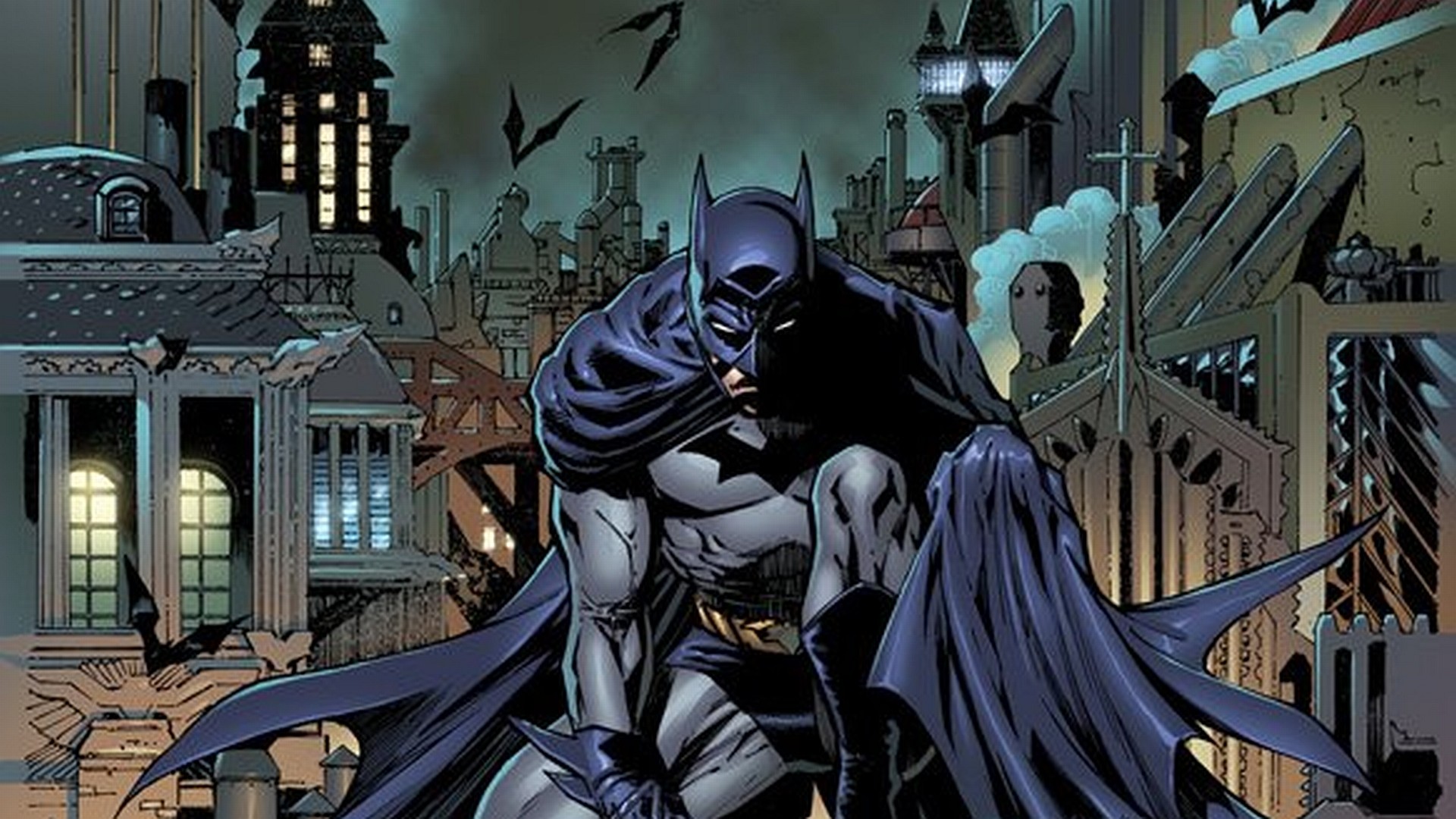 Download - - Dick Grayson Batman Art , HD Wallpaper & Backgrounds