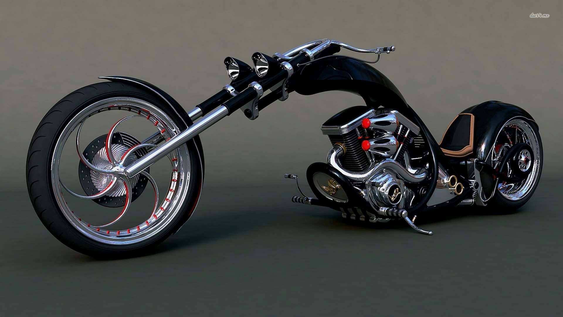 29046 Harley Chopper Motorcycle Wallpaper - Tuning Motorbike , HD Wallpaper & Backgrounds