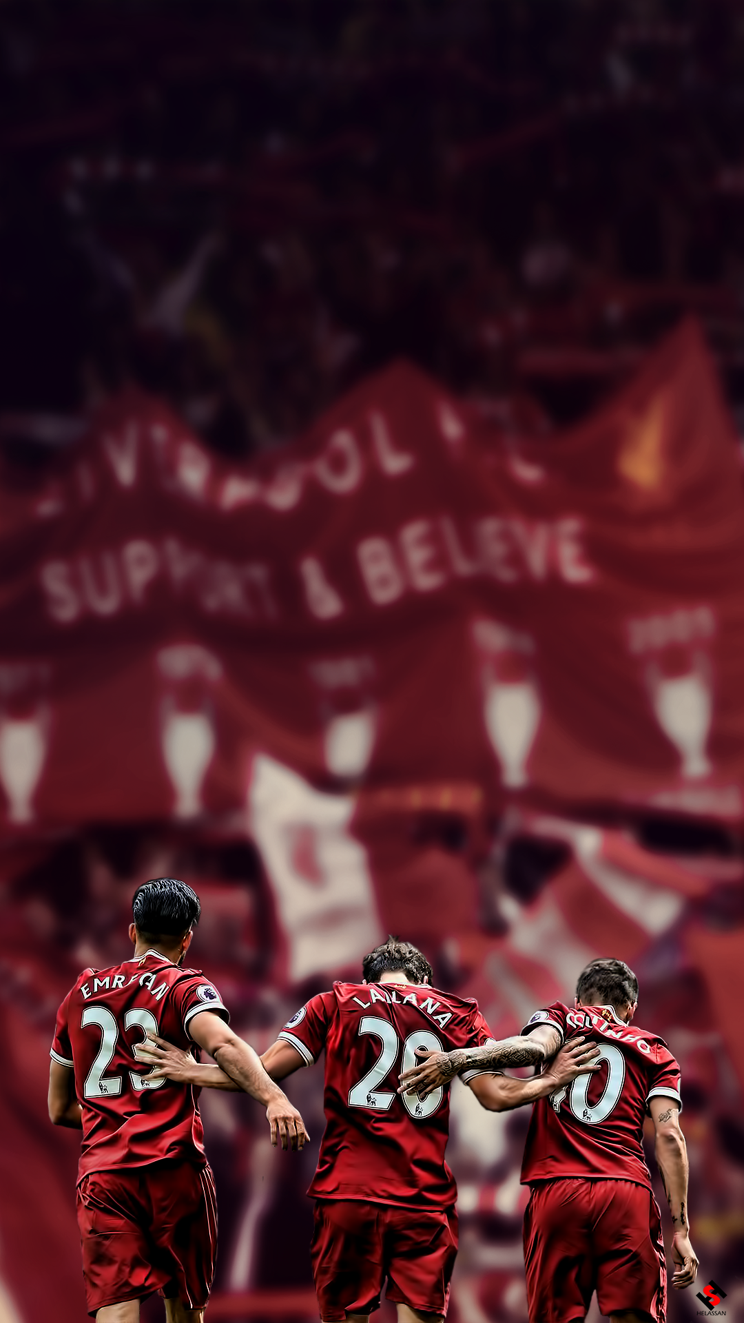 Lfc Trio Wallpaper - Liverpool F.c. , HD Wallpaper & Backgrounds