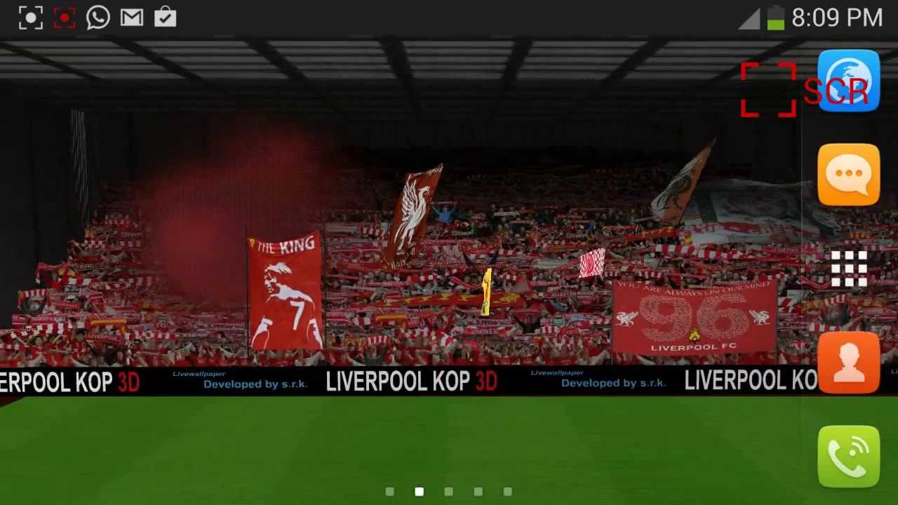 Liverpool Kop 3d Live Wallpaper - Liverpool The Kop , HD Wallpaper & Backgrounds