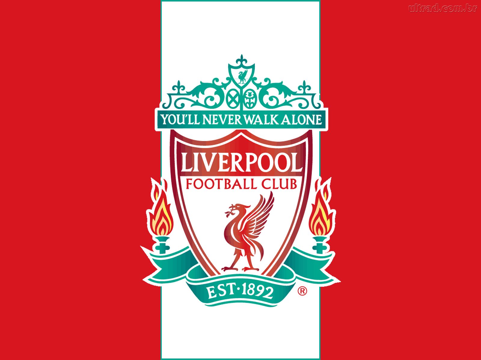 Liverpool Wallpaper - You Ll Never Walk Alone Liverpool Logo , HD Wallpaper & Backgrounds