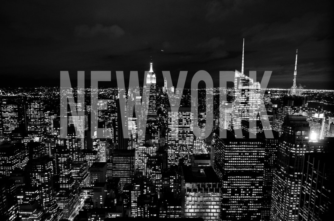 New York Wallpaper - New York Black And White Hd , HD Wallpaper & Backgrounds
