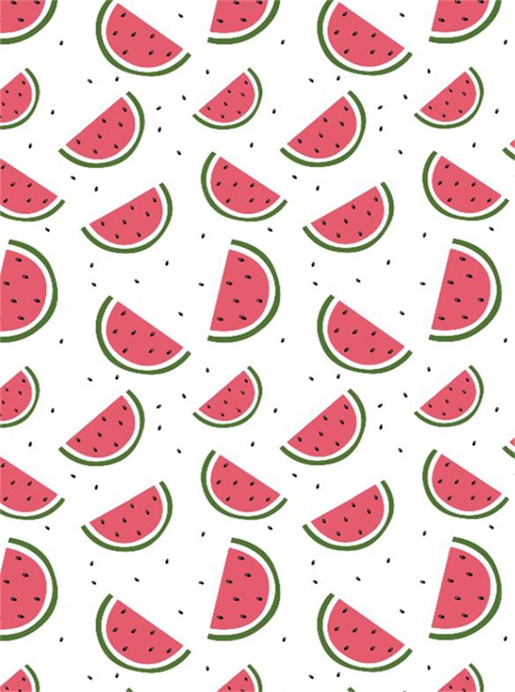 Leowefowa 5x7ft Watermelon Backdrop Summer Fruits Wallpaper - Watermelon , HD Wallpaper & Backgrounds