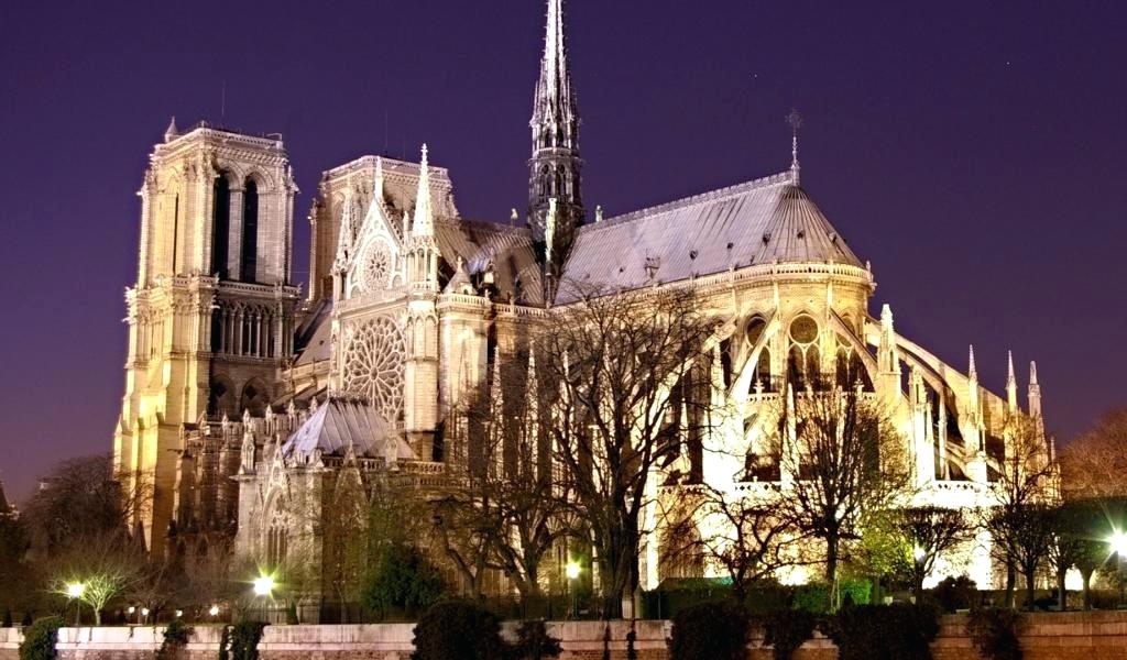 Paris Wallpaper Paris Desktop Images - Notre Dame De Paris , HD Wallpaper & Backgrounds