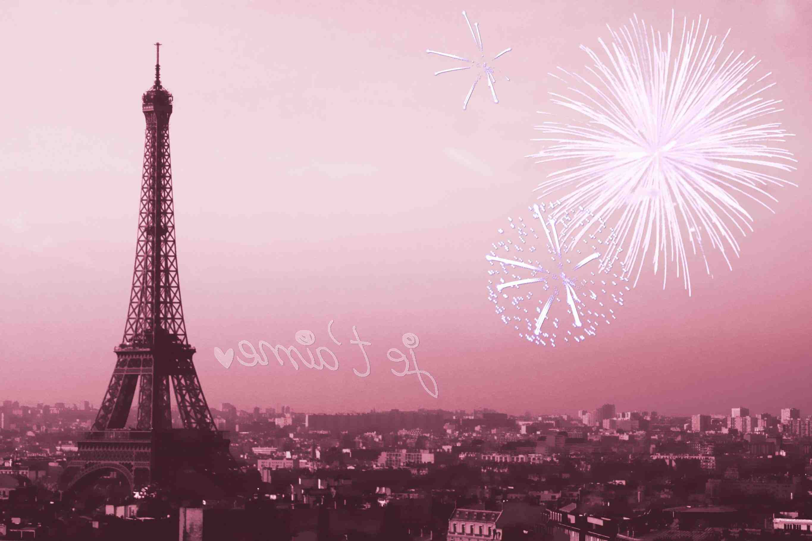 Download Wallpaper Paris Bergerak - Eiffel Tower , HD Wallpaper & Backgrounds