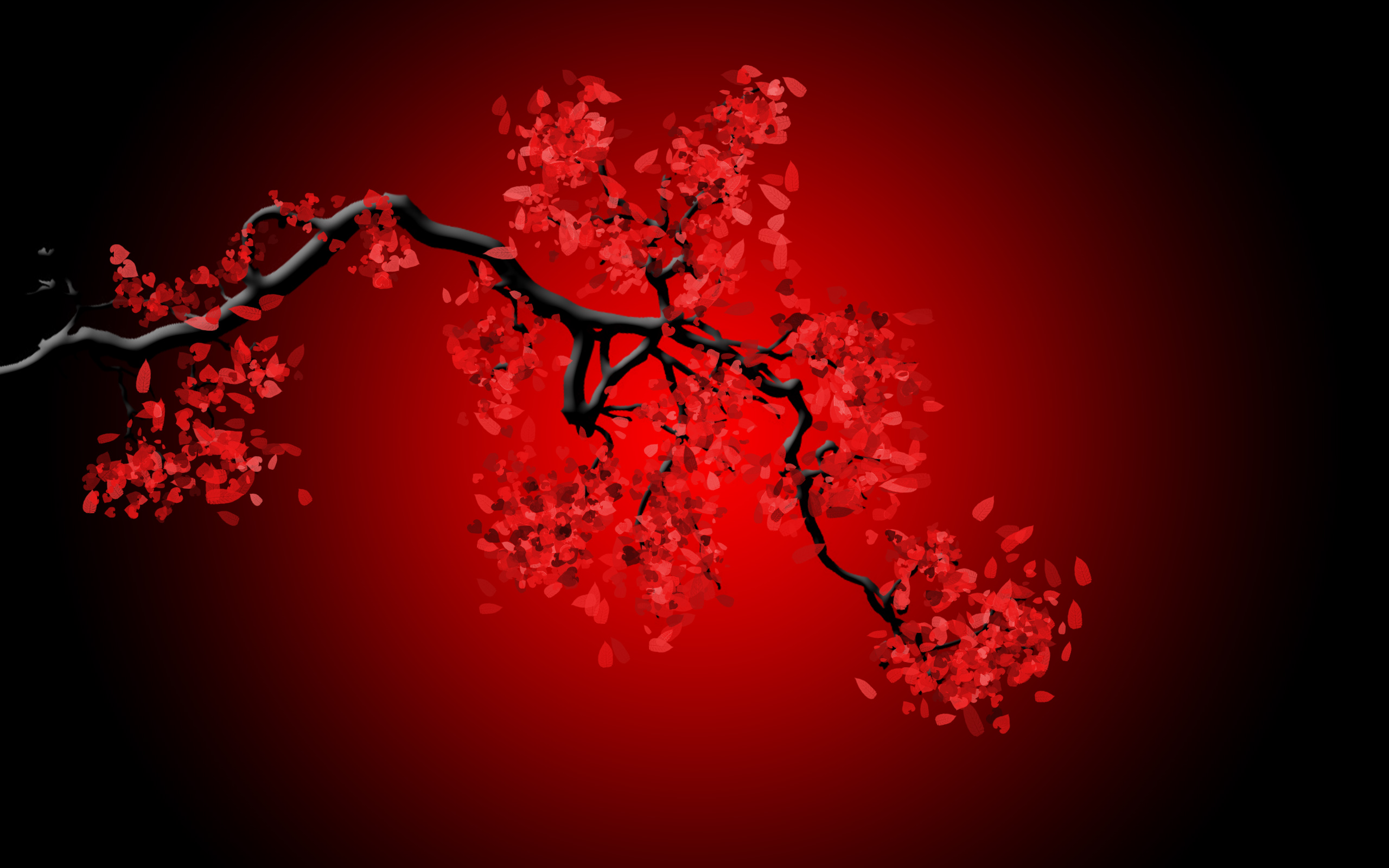 Black Red Wallpaper - Black And Red Theme , HD Wallpaper & Backgrounds
