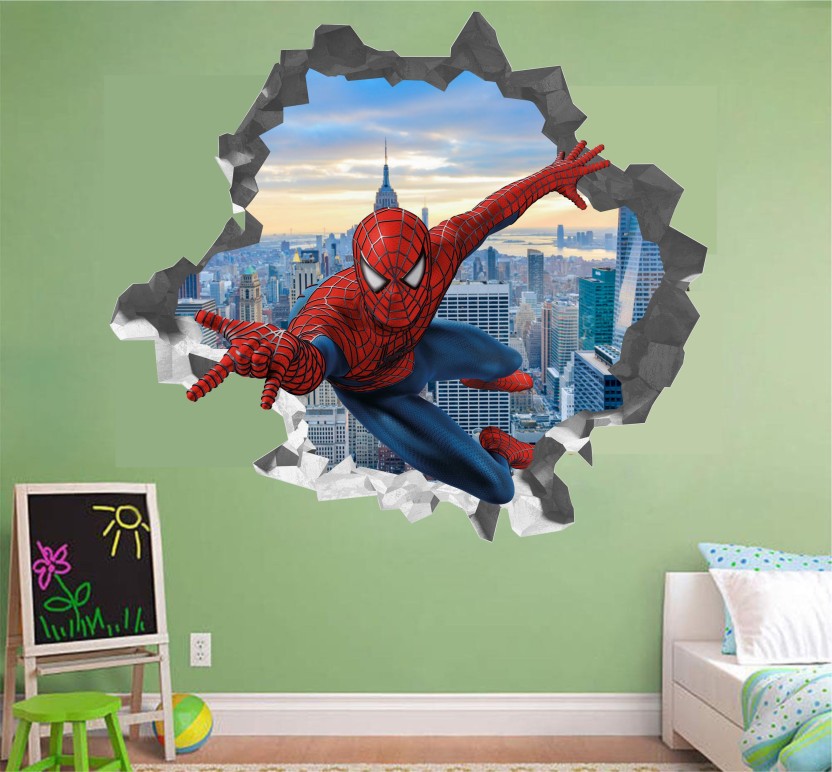 Happy Walls Superheroes Wallpaper - Rainbow Room Kids , HD Wallpaper & Backgrounds
