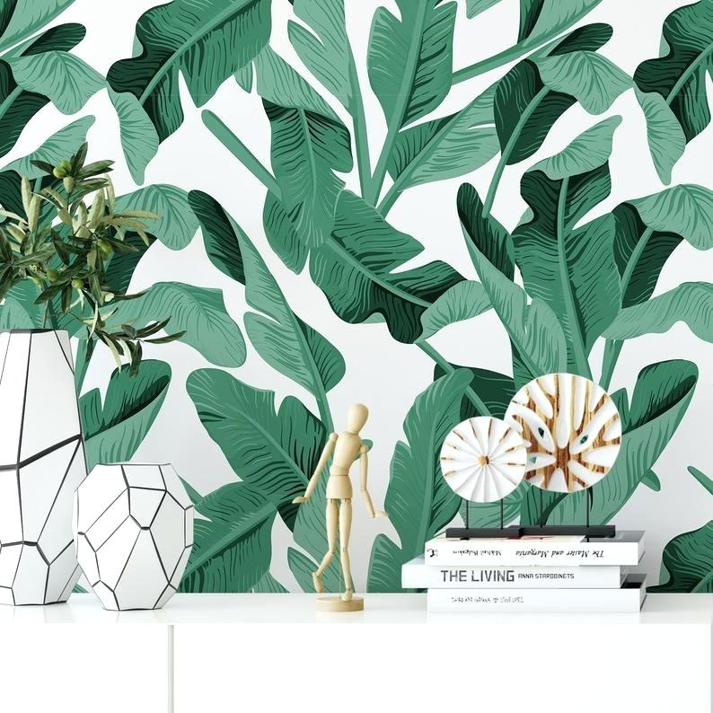 Martinique Banana Leaf Wallpaper Beverly Hills Hotel - Tree (#116739