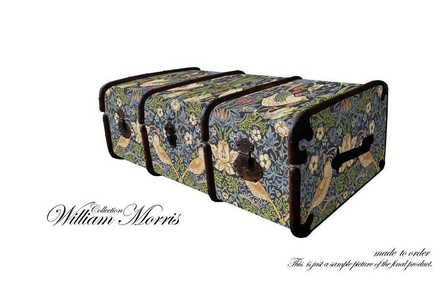 Exclusive William Morris Wallpaper Vintage Steamer - Diaper Bag , HD Wallpaper & Backgrounds