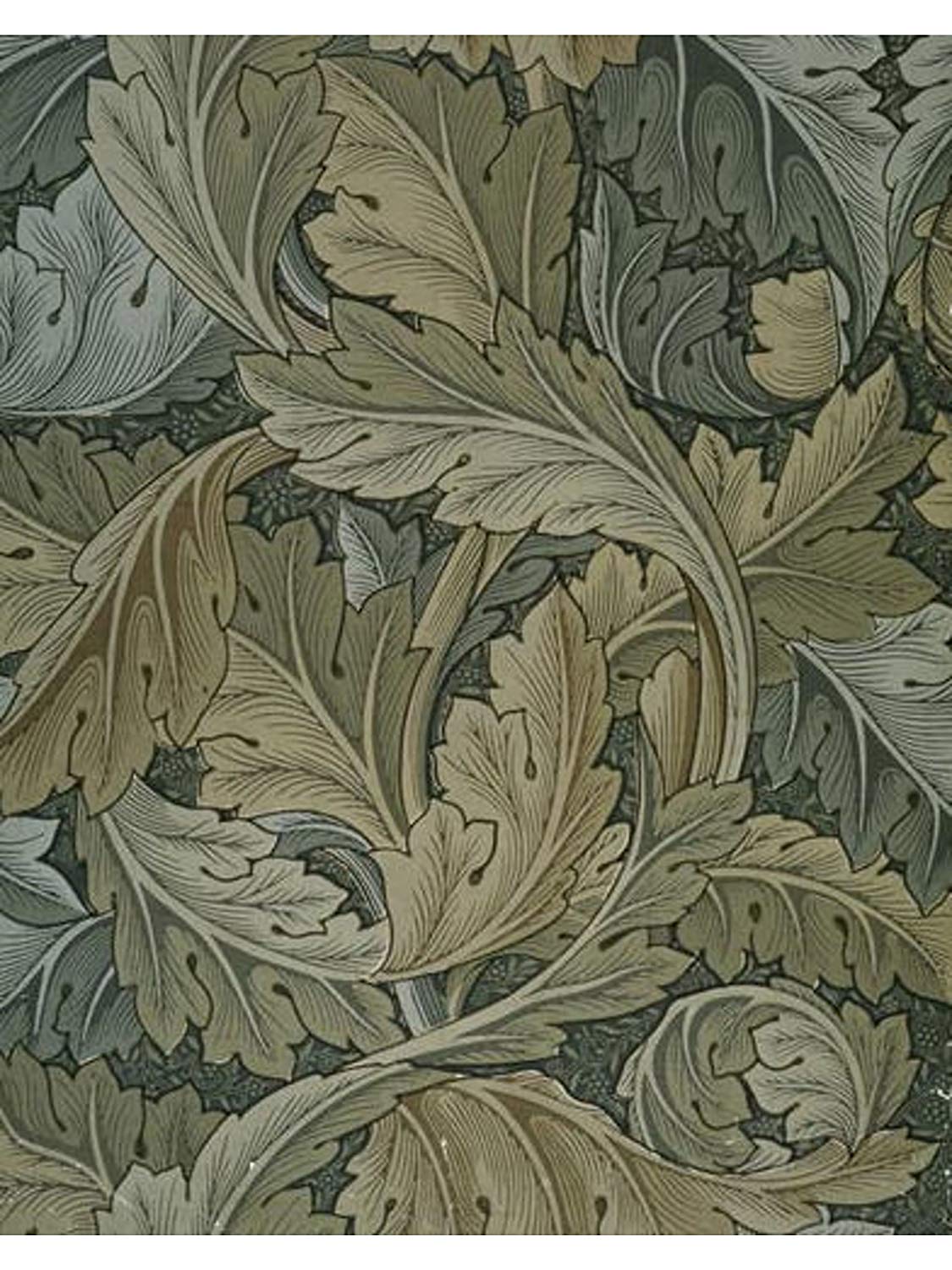 William Morris Wallpaper Leaves , HD Wallpaper & Backgrounds