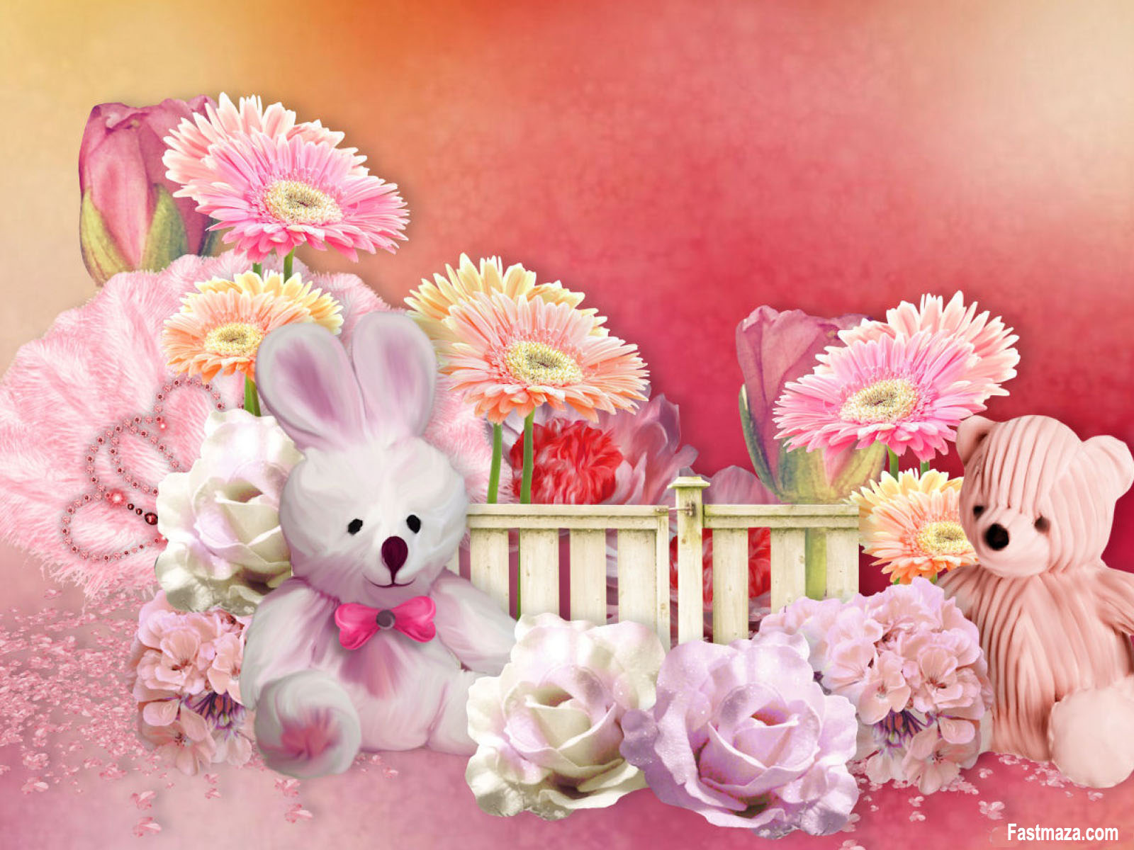 Teddy Bear Wallpaper For Computer , HD Wallpaper & Backgrounds