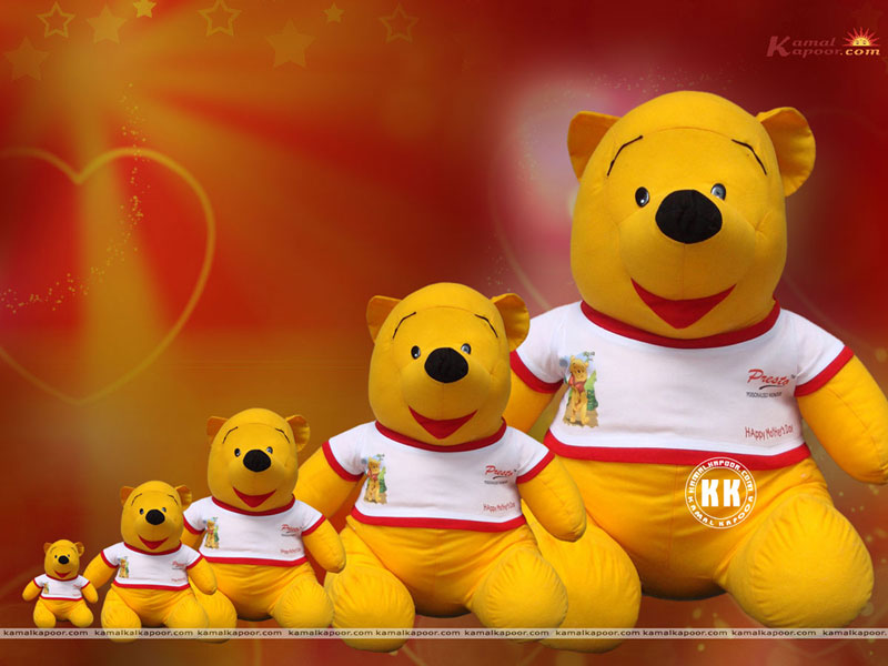 Full Screen Teddy Bear , HD Wallpaper & Backgrounds