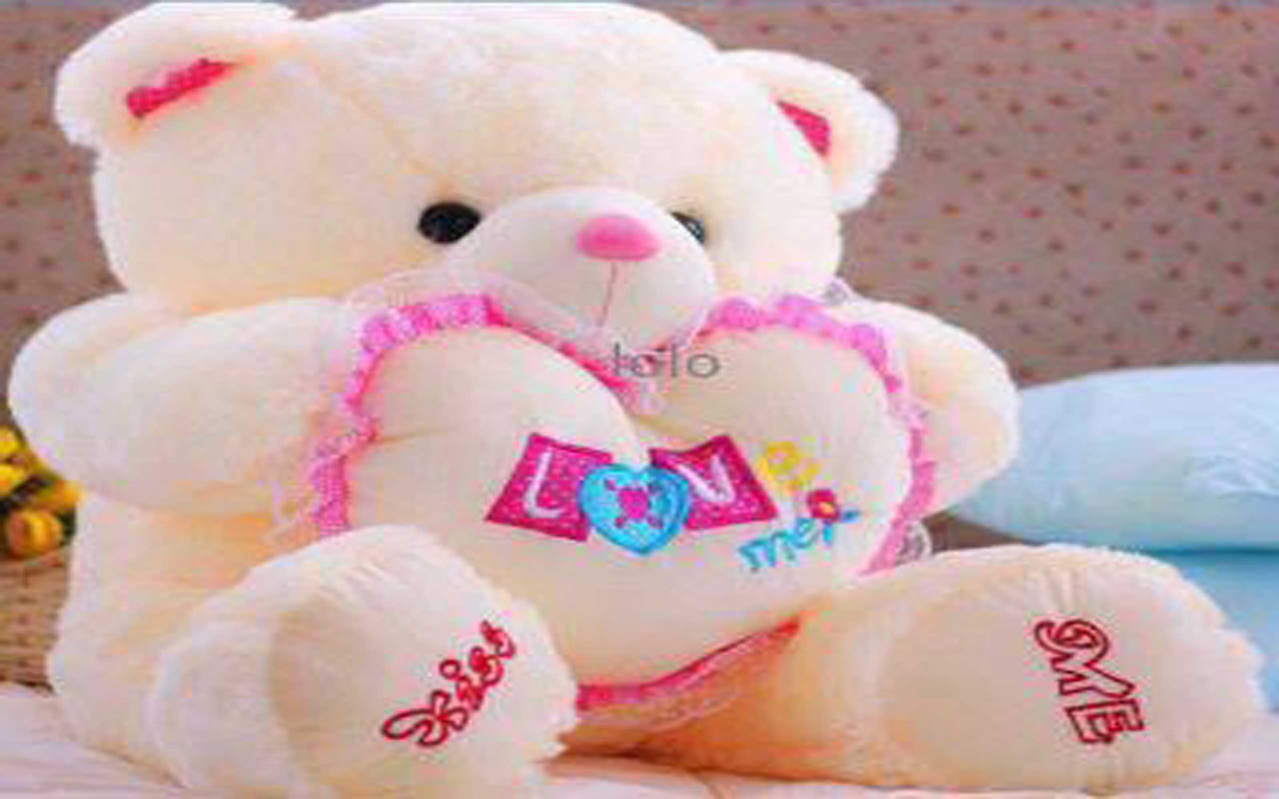 Loving Teddy Bear Hd Wallpapers Free Download For Desktop, - Teddy Bear Hd Pics Free Download , HD Wallpaper & Backgrounds