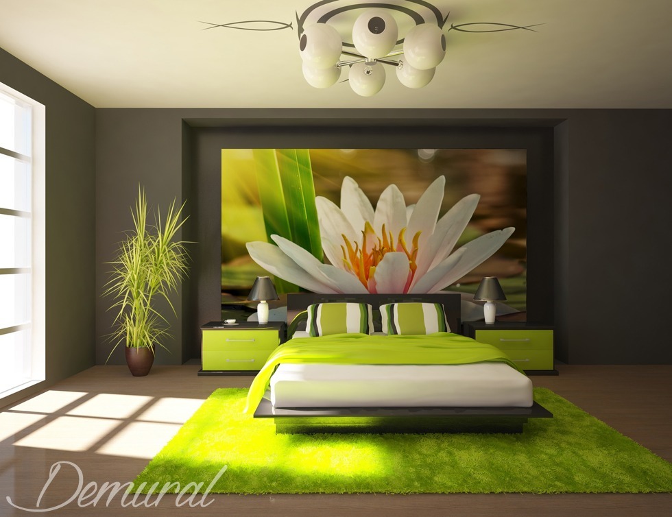 An Oriental Oasis Of Peacefulness - Artificial Grass Carpet For Bedroom , HD Wallpaper & Backgrounds