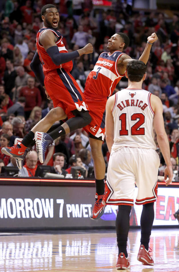 Washington Wizards Guard John Wall, Left, And Bradley - John Wall Bradley Beal 2018 , HD Wallpaper & Backgrounds