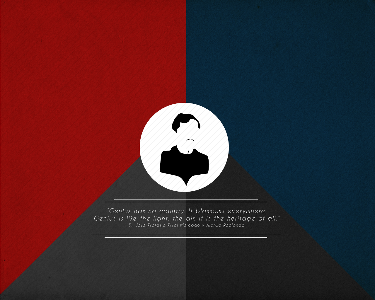 Jose Rizal - National Heroes Day Quote , HD Wallpaper & Backgrounds