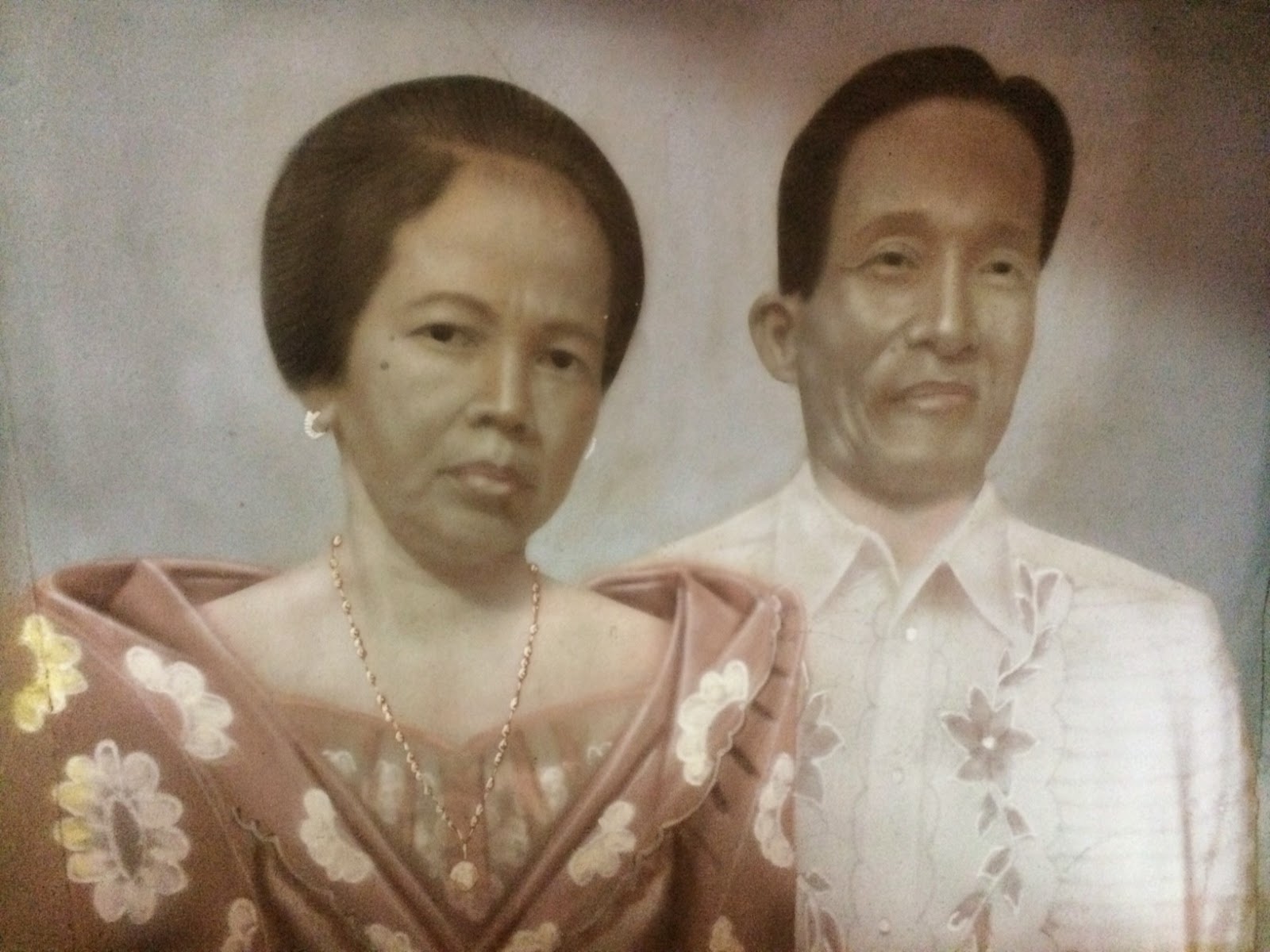 A Painting Of My Paternal Grandparents - Vintage Clothing , HD Wallpaper & Backgrounds
