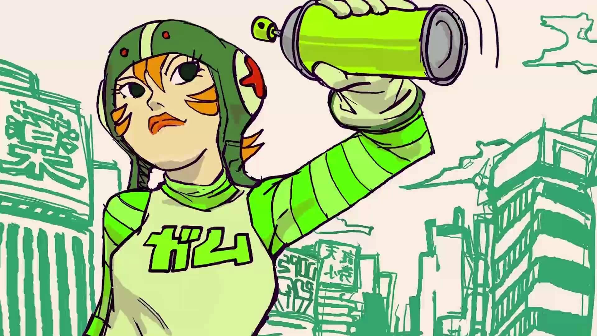 Jet Set Radio Hd Wallpaper - Gum From Jet Set Radio , HD Wallpaper & Backgrounds