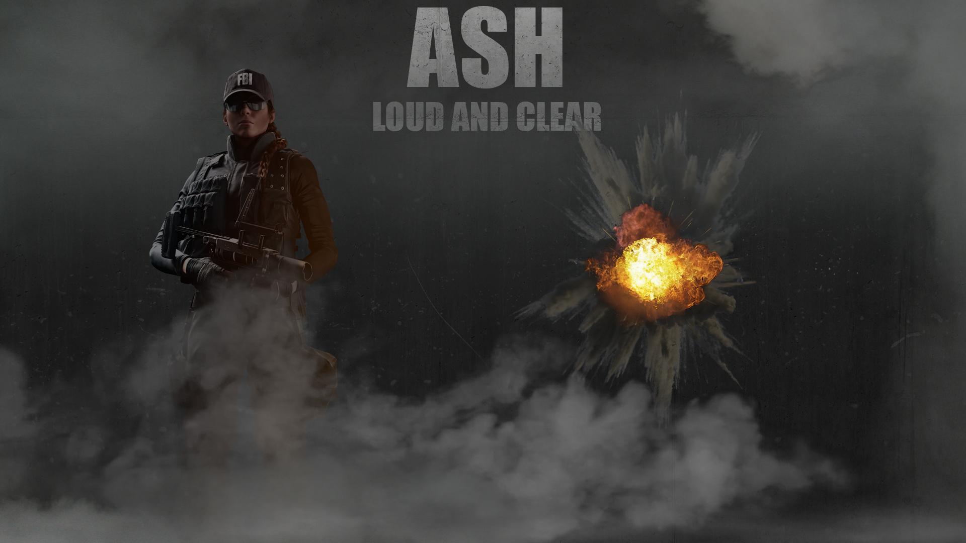 Creativeash Wallpaper - Rainbow Six Siege Ash , HD Wallpaper & Backgrounds