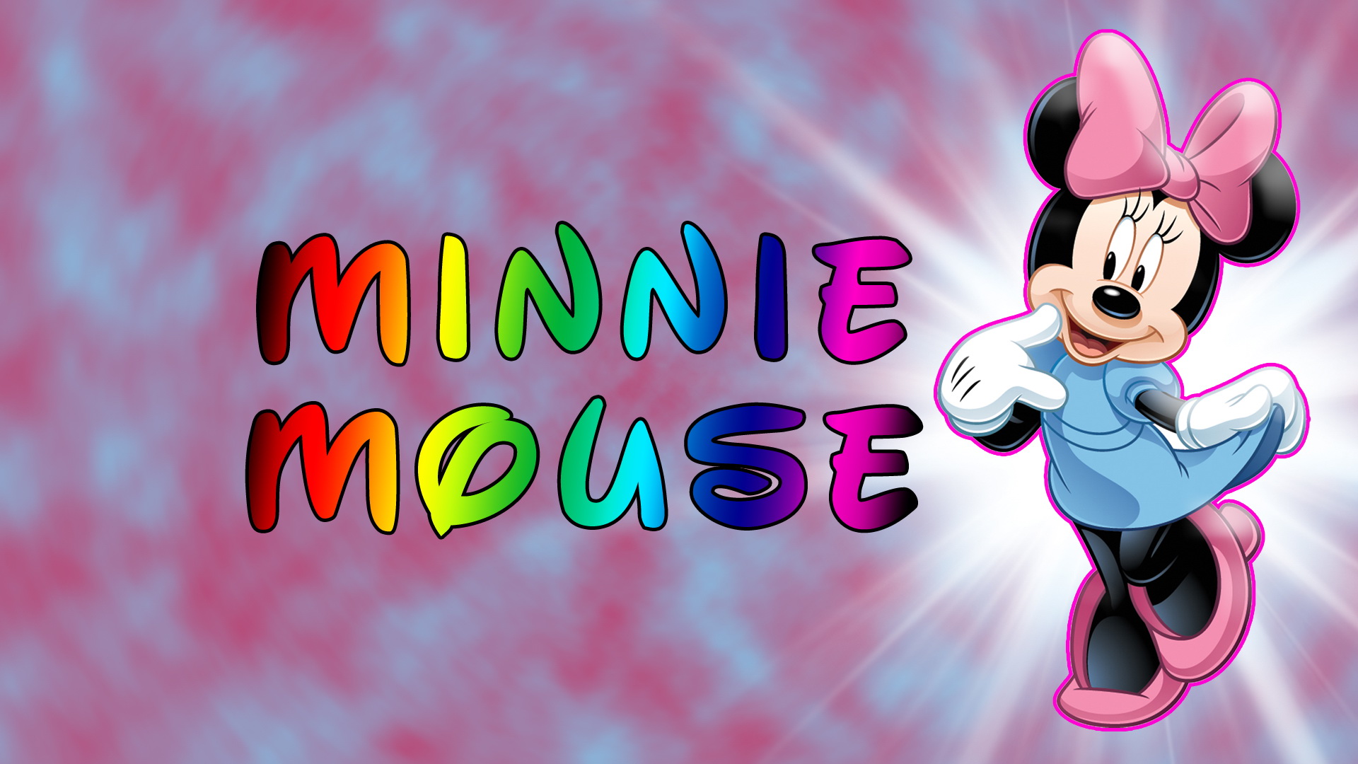 Minnie Mouse Wallpaper - Backgrounds Minnie Mouse , HD Wallpaper & Backgrounds