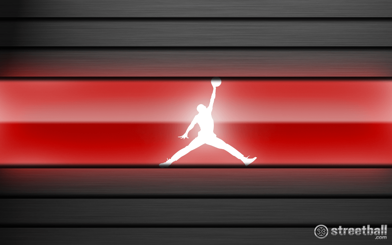 Jordan Logo Wallpapers Wallpaper Cave - Red And Black Jordan Logo , HD Wallpaper & Backgrounds