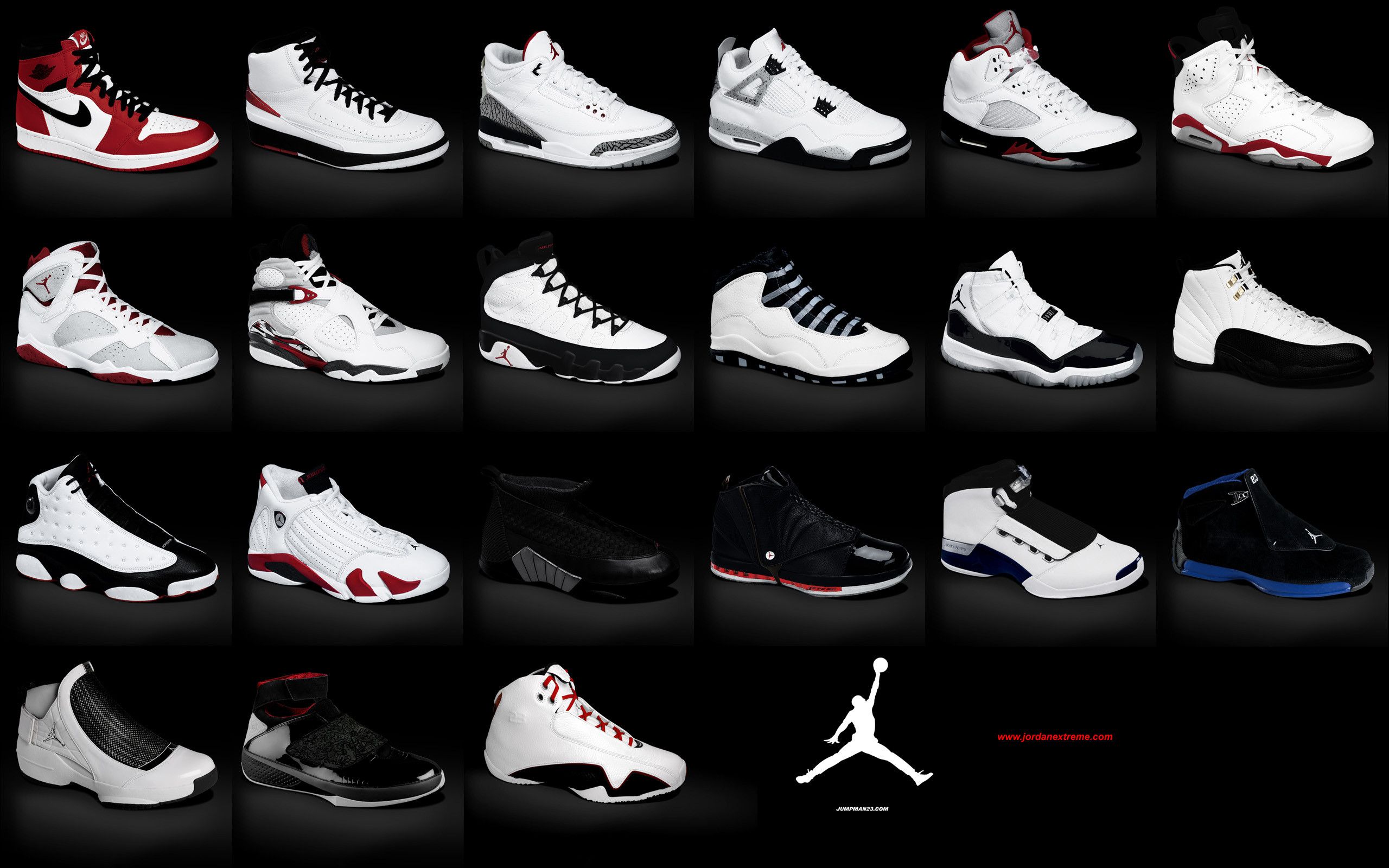 jordan jumpman shoes list