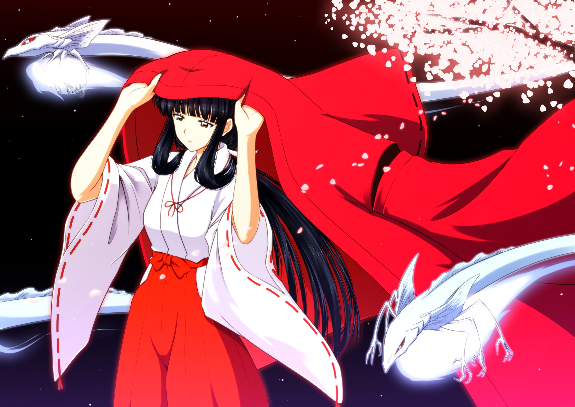 Kikyo Inuyasha Wallpaper Hd , HD Wallpaper & Backgrounds