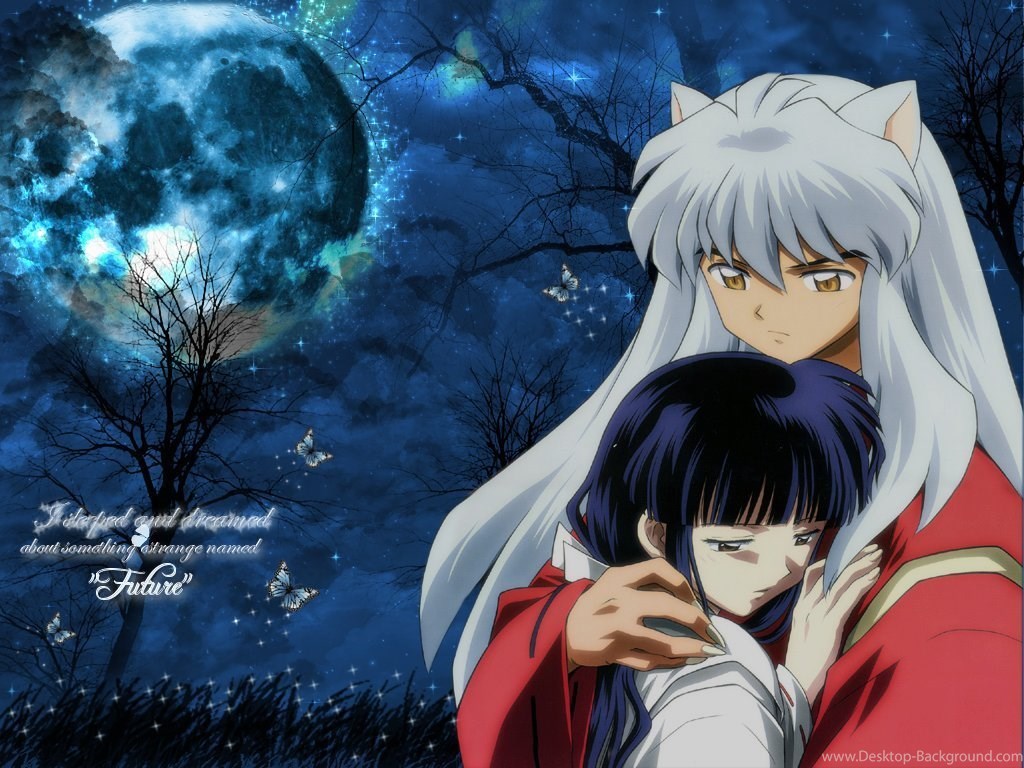 Inuyasha And Kikyo And Kagome , HD Wallpaper & Backgrounds