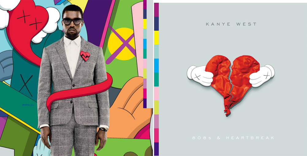Kanye West 808s & Heartbreak Album Cover - Kanye 808s And Heartbreak , HD Wallpaper & Backgrounds