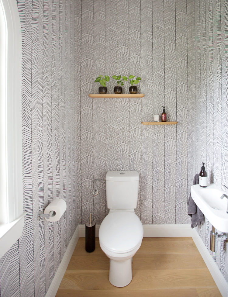 This Auckland Loo Got A Scandinavian Inspired Makeover - Bathroom , HD Wallpaper & Backgrounds